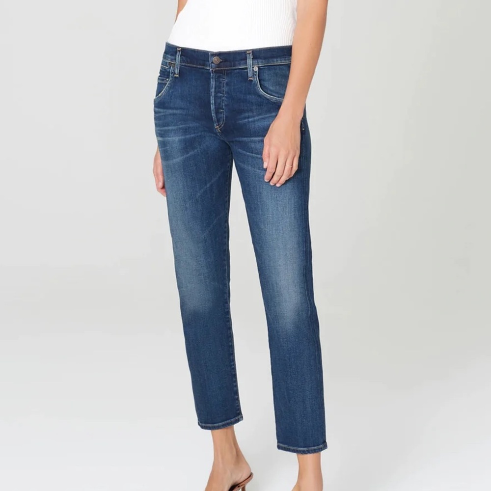 Citizens Of Humanity Blue Boyfriend Jeans